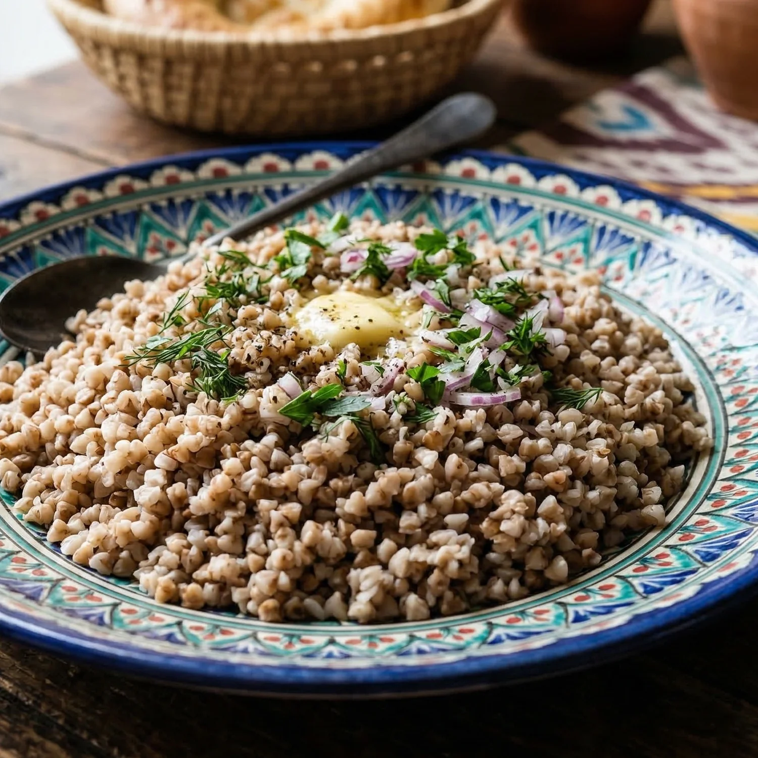 Boiled buckwheat / Гречка отварная